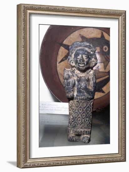 Earthenware Figure, Late Aztec, Mexico, 15th or 16th century-Unknown-Framed Giclee Print