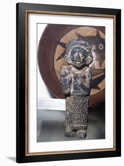 Earthenware Figure, Late Aztec, Mexico, 15th or 16th century-Unknown-Framed Giclee Print