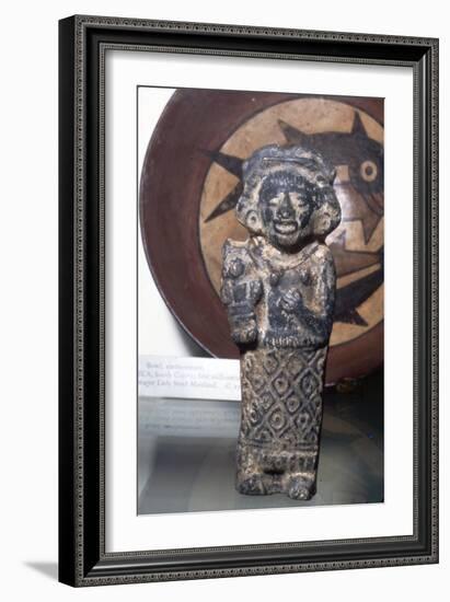 Earthenware Figure, Late Aztec, Mexico, 15th or 16th century-Unknown-Framed Giclee Print