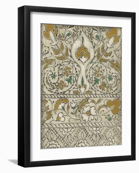 Earthenware Floral I-Chariklia Zarris-Framed Art Print