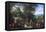 Earthly Paradise with the Original Sin, 1612, (Oil on Canvas)-Jan the Elder Brueghel-Framed Premier Image Canvas