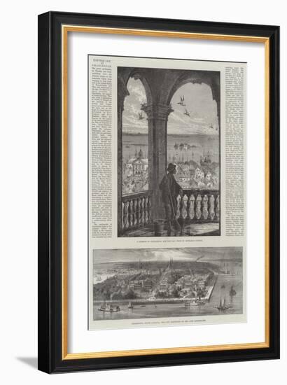 Earthquake at Charleston-null-Framed Giclee Print