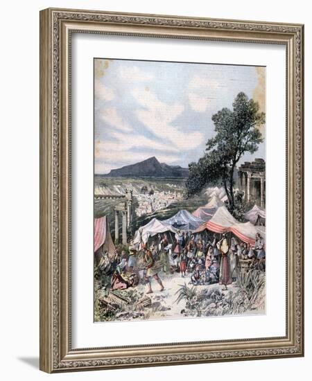 Earthquake in Thebes, 1893-Henri Meyer-Framed Giclee Print