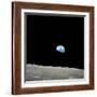 Earthrise Over Moon, Apollo 8-null-Framed Premium Photographic Print