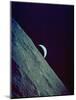 Earthrise over the Moon Taken by the Apollo 17 Crew-null-Mounted Photographic Print