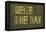 Earthy Background And Design Element Depicting The Words "Seize The Day"-nagib-Framed Stretched Canvas