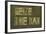 Earthy Background And Design Element Depicting The Words "Seize The Day"-nagib-Framed Art Print