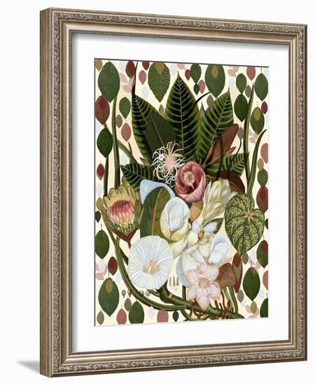 Earthy Blooms.Png-giovanna nicolo-Framed Giclee Print