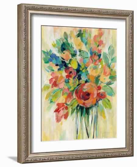 Earthy Colors Bouquet I-Silvia Vassileva-Framed Art Print