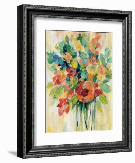 Earthy Colors Bouquet I-Silvia Vassileva-Framed Art Print