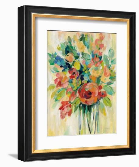 Earthy Colors Bouquet I-Silvia Vassileva-Framed Art Print