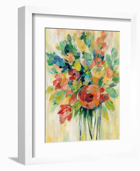 Earthy Colors Bouquet I-Silvia Vassileva-Framed Premium Giclee Print