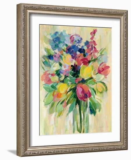 Earthy Colors Bouquet II-Silvia Vassileva-Framed Art Print