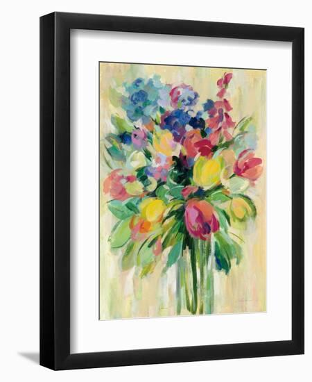 Earthy Colors Bouquet II-Silvia Vassileva-Framed Premium Giclee Print