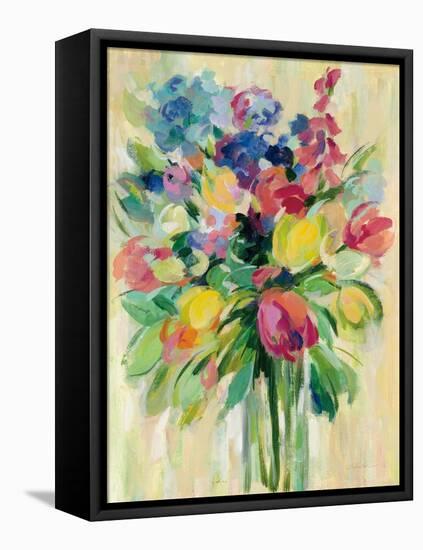 Earthy Colors Bouquet II-Silvia Vassileva-Framed Stretched Canvas