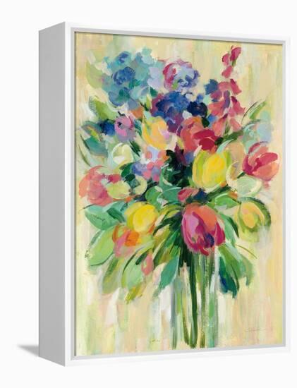 Earthy Colors Bouquet II-Silvia Vassileva-Framed Stretched Canvas