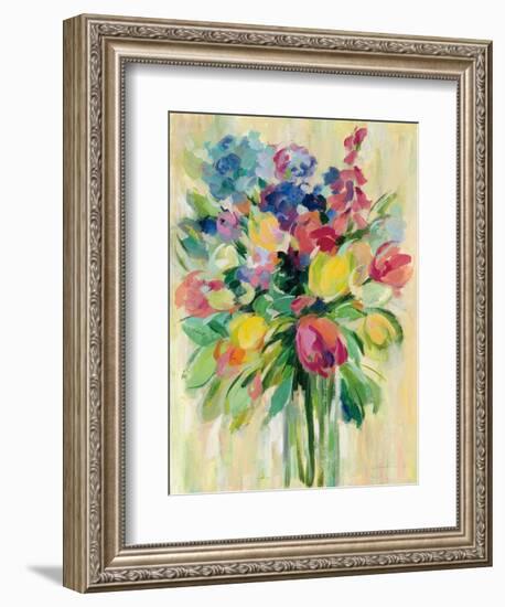 Earthy Colors Bouquet II-Silvia Vassileva-Framed Art Print