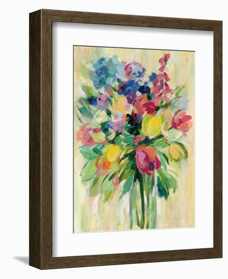 Earthy Colors Bouquet II-Silvia Vassileva-Framed Art Print