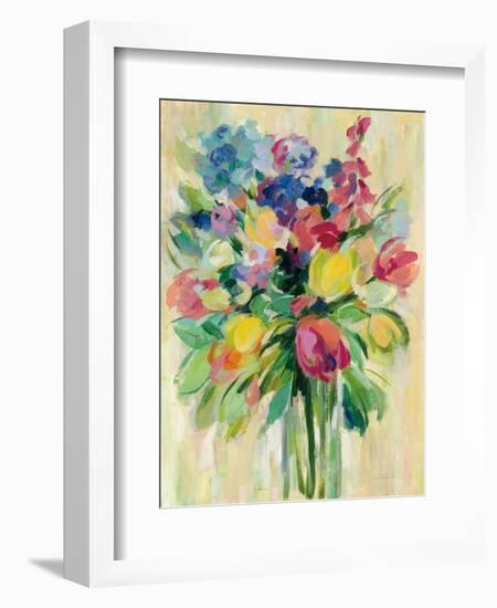 Earthy Colors Bouquet II-Silvia Vassileva-Framed Art Print