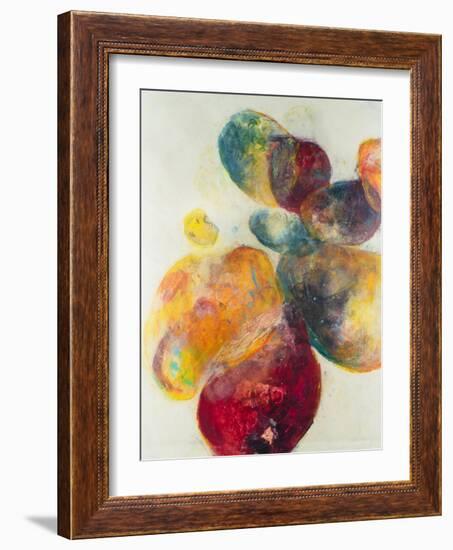 Earthy Fragments II-Joyce Combs-Framed Art Print