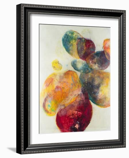 Earthy Fragments II-Joyce Combs-Framed Art Print