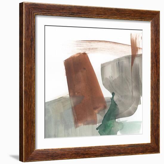 Earthy Gestures III-Jennifer Goldberger-Framed Art Print