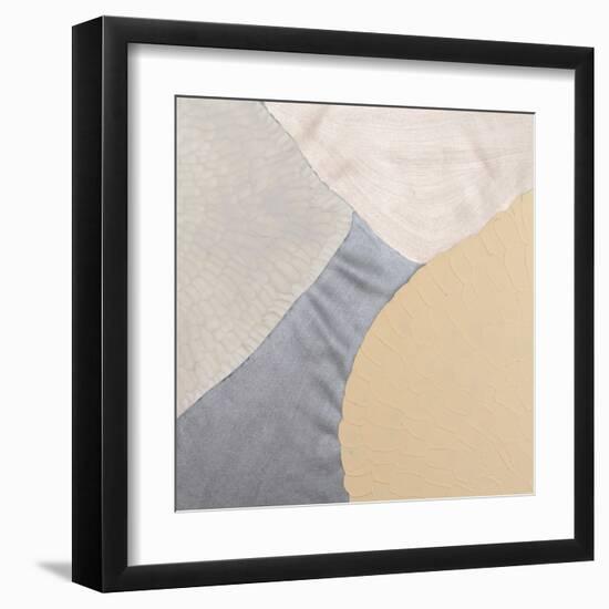Earthy Sand II-Vanna Lam-Framed Art Print