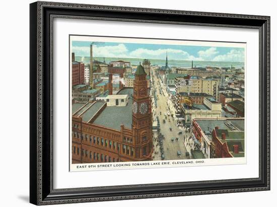 East 9th Street, Cleveland, Ohio-null-Framed Art Print