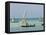 East Africa, Tanzania, Zanzibar, A Traditional Dhow, India, and East Africa-Paul Harris-Framed Premier Image Canvas