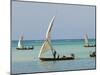 East Africa, Tanzania, Zanzibar, A Traditional Dhow, India, and East Africa-Paul Harris-Mounted Photographic Print