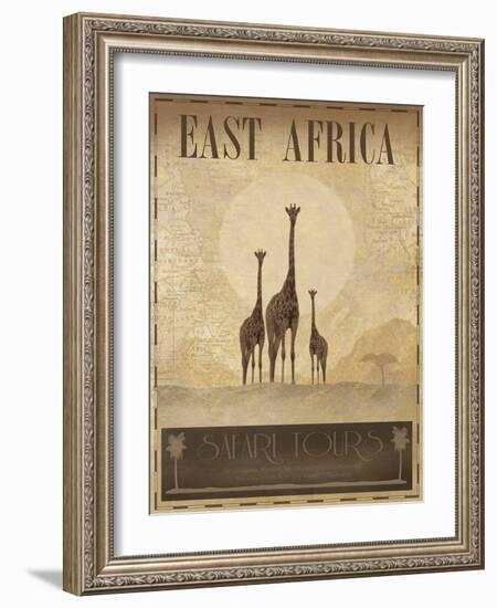 East Africa-Ben James-Framed Giclee Print