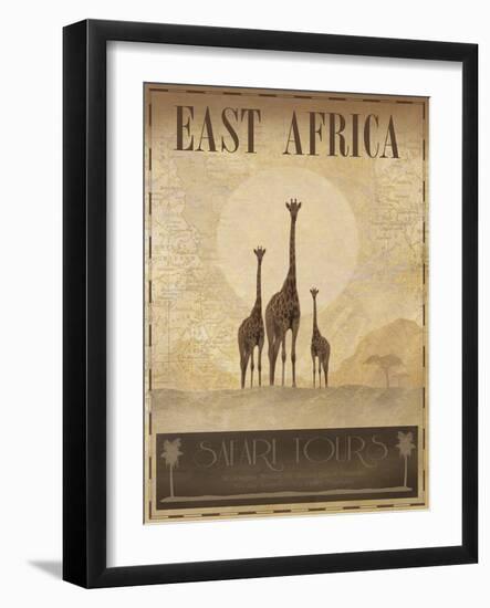 East Africa-Ben James-Framed Giclee Print