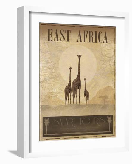 East Africa-Ben James-Framed Giclee Print