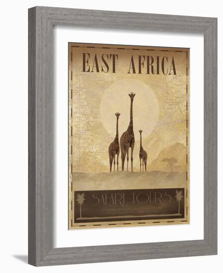 East Africa-Ben James-Framed Art Print