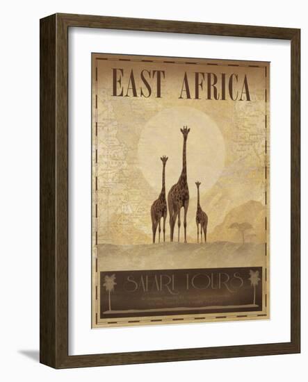 East Africa-Ben James-Framed Art Print