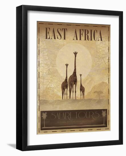 East Africa-Ben James-Framed Art Print