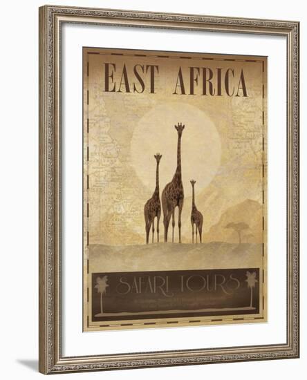 East Africa-Ben James-Framed Premium Giclee Print