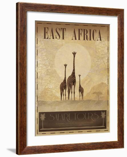 East Africa-Ben James-Framed Premium Giclee Print