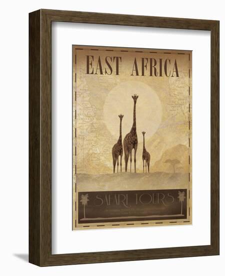 East Africa-Ben James-Framed Art Print