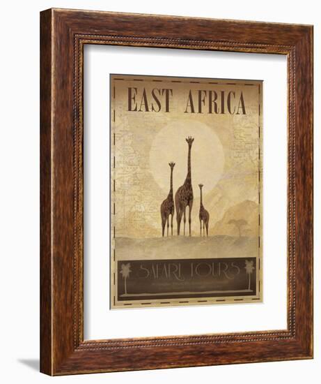 East Africa-Ben James-Framed Art Print