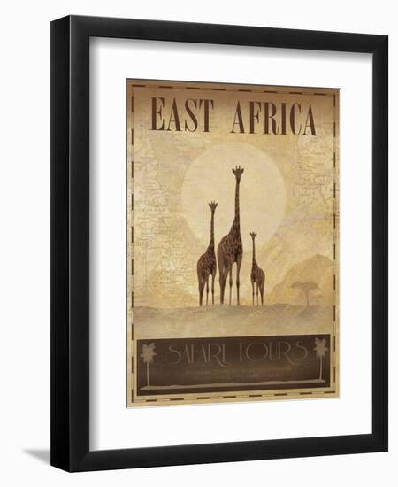 East Africa-Ben James-Framed Art Print