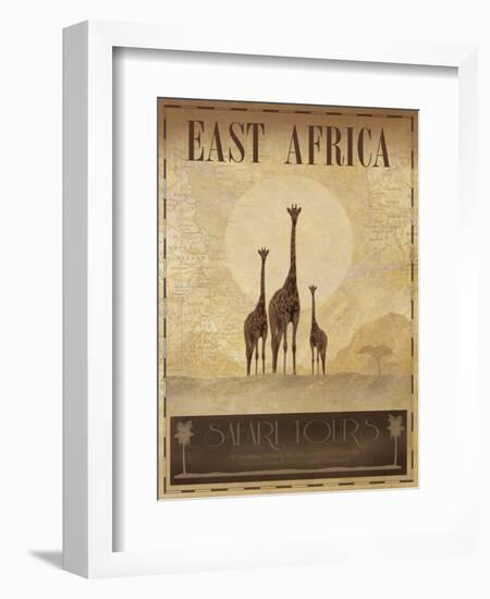 East Africa-Ben James-Framed Art Print