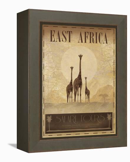 East Africa-Ben James-Framed Stretched Canvas