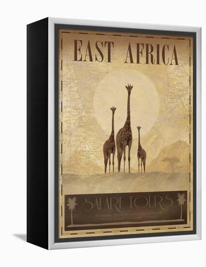 East Africa-Ben James-Framed Stretched Canvas