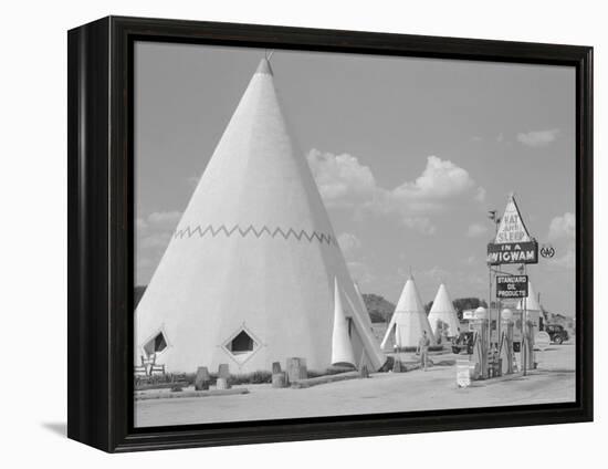 East and Sleep in a Wigwam-Marion Post Wolcott-Framed Stretched Canvas