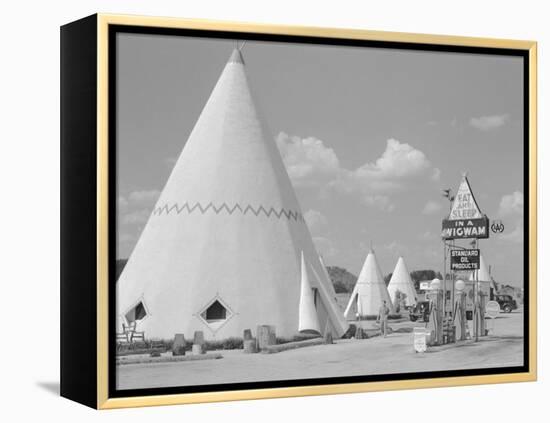 East and Sleep in a Wigwam-Marion Post Wolcott-Framed Stretched Canvas