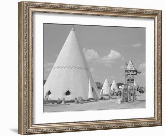 East and Sleep in a Wigwam-Marion Post Wolcott-Framed Photo