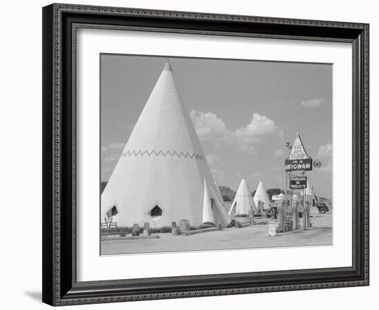 East and Sleep in a Wigwam-Marion Post Wolcott-Framed Photo