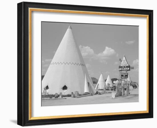 East and Sleep in a Wigwam-Marion Post Wolcott-Framed Photo