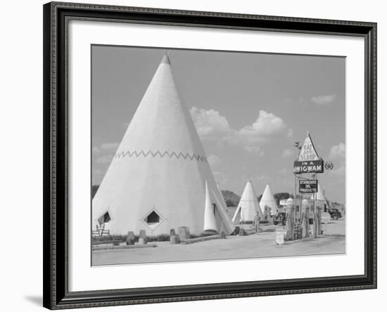 East and Sleep in a Wigwam-Marion Post Wolcott-Framed Photo